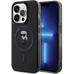 Karl Lagerfeld IML Ikonik MagSafe - Case for iPhone 14 Pro Max (black) - (KLHMP14XHFCKNOK)