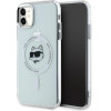 Karl Lagerfeld IML Metal Choupette Head MagSafe - Case for iPhone 11 (White) - (KLHMN61HLSCHH)