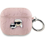 Karl Lagerfeld Monogram Karl & Choupette Head - AirPods 3 Case (pink) - (KLA3PGKCPP)