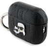 Karl Lagerfeld Monogram Karl & Choupette Head - AirPods Pro 2 Case (black) - (KLAP2PGKCPK)