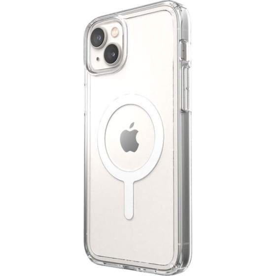 Speck Gemshell + MagSafe - Case for iPhone 15 Plus / iPhone 14 Plus with MICROBAN coating (Clear) - (150131-5085)