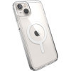 Speck Gemshell + MagSafe - Case for iPhone 15 Plus / iPhone 14 Plus with MICROBAN coating (Clear) - (150131-5085)