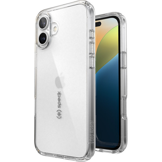 Speck Gemshell - Case for iPhone 16 Plus (Clear) - (150720-5085)