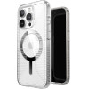 Speck Gemshell Grip + MagSafe - Case for iPhone 15 Pro (Clear / Chrome Finish) - (150503-3223)