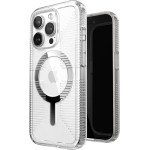 Speck Gemshell Grip + MagSafe - Case for iPhone 15 Pro (Clear / Chrome Finish) - (150503-3223)