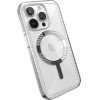 Speck Gemshell Grip + MagSafe - Case for iPhone 15 Pro (Clear / Chrome Finish) - (150503-3223)