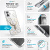 Speck Presidio Lux ClickLock & MagSafe - Case for iPhone 16 Plus (Sunshine Daisies / Clear / Gold) - (150749-3257)