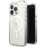 Speck Presidio Perfect-Clear + MagSafe - Case for iPhone 14 Pro with MICROBAN (Clear) - (150148-5085)