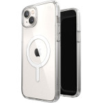 Speck Presidio Perfect-Clear + MagSafe - Case for iPhone 15 Plus / 14 Plus with MICROBAN coating (Clear) - (150119-5085)