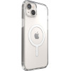 Speck Presidio Perfect-Clear + MagSafe - Case for iPhone 15 Plus / 14 Plus with MICROBAN coating (Clear) - (150119-5085)