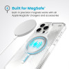 Speck Presidio Perfect-Clear Grip MagSafe - Case for iPhone 16 Pro Max (Clear / Chrome Finish / Serene Silver) - (150842-3223)