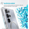 Speck Presidio Perfect-Clear Magnet - Case for Samsung Galaxy S25 Ultra MagSafe (Clear / Chrome Finish / Serene Silver) - (150897-3199)