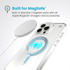 Speck Presidio Perfect-Clear MagSafe - Case for iPhone 16 Pro Max (Clear / Chrome Finish / Serene Silver) - (150773-3240)