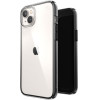 Speck Presidio Perfect-Clear with Impact Geometry - Case for iPhone 15 Plus / 14 Plus with MICROBAN coating (Clear / Black) - (150124-5905)