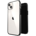 Speck Presidio Perfect-Clear with Impact Geometry - Case for iPhone 15 Plus / 14 Plus with MICROBAN coating (Clear / Black) - (150124-5905)