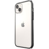 Speck Presidio Perfect-Clear with Impact Geometry - Case for iPhone 15 Plus / 14 Plus with MICROBAN coating (Clear / Black) - (150124-5905)