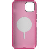 Speck Presidio2 Grip + MagSafe - Case for iPhone 14 Plus with MICROBAN coating (Digitalpink / Blossompink / White) - (150117-3067)