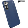 Speck Presidio2 Grip - Anti-slip case for Samsung Galaxy S23+ (Coastal Blue/Black) - (150340-9974)