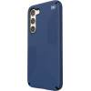 Speck Presidio2 Grip - Anti-slip case for Samsung Galaxy S23+ (Coastal Blue/Black) - (150340-9974)