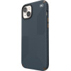 Speck Presidio2 Grip - Case for iPhone 15 Plus / 14 Plus with MICROBAN coating (Charcoal / Cool Bronze / Slate) - (150116-3068)