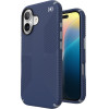 Speck Presidio2 Grip - Case for iPhone 16 (Coastal Blue / Dust Grey / White) - (150779-3206)