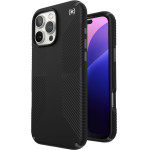 Speck Presidio2 Grip - Case for iPhone 16 Pro Max (Black / Slate Grey / White) - (150776-3205)