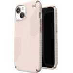 Speck Presidio2 Grip - Case for iPhone 16e / iPhone 15 / iPhone 14 / iPhone 13 (Bleached Bone / Heirloom Gold / Hazel Brown) - (150473-3214)