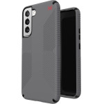 Speck Presidio2 Grip - Case for Samsung Galaxy S22+ with MICROBAN (Graphite Grey/Black - (144233-9133)
