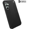 Speck Presidio2 Grip - Case for Samsung Galaxy S23 FE (Black/Black/White) - (150589-3205)