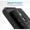 Speck Presidio2 Grip - Case for Samsung Galaxy S23 FE (Black/Black/White) - (150589-3205)