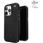 Speck Presidio2 Grip ClickLock & Magsafe - Case for iPhone 15 Pro (Black / Slate Grey / White) - (150447-3205)