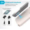Speck Presidio2 Grip ClickLock & MagSafe - Case for iPhone 16 (Bleached Bone / Heirloom Gold / Hazel Brown) - (150689-3214)