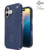 Speck Presidio2 Grip ClickLock & MagSafe - Case for iPhone 16 (Coastal Blue / Dust Grey / White) - (150689-3206)