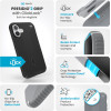 Speck Presidio2 Grip ClickLock & MagSafe - Case for iPhone 16 Plus (Black / Slate Grey / White) - (150713-3205)
