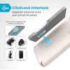 Speck Presidio2 Grip ClickLock & MagSafe - Case for iPhone 16 Plus (Bleached Bone / Heirloom Gold / Hazel Brown) - (150713-3214)