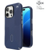 Speck Presidio2 Grip ClickLock & MagSafe - Case for iPhone 16 Pro (Coastal Blue / Dust Grey / White) - (150701-3206)