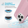 Speck Presidio2 Grip ClickLock & MagSafe - Case for iPhone 16 Pro Max (Wednesday Pink / Boysenberry Purple / White) - (150725-3250)