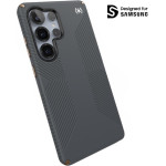 Speck Presidio2 Grip Magnet - Case for Samsung Galaxy S25 Ultra MagSafe (Charcoal Grey/Cool Bronze/White) - (150892-3212)