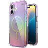 Speck Presidio2 Lux MagSafe - Case for iPhone 16 (Amazing Purple / Clear) - (150759-3237)
