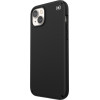 Speck Presidio2 Pro + MagSafe - Case for iPhone 15 Plus / 14 Plus with MICROBAN coating (Black / Black / White) - (150115-D143)