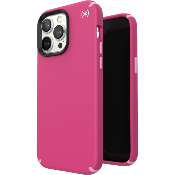 Speck Presidio2 Pro - Case for iPhone 14 Pro Maxwith MICROBAN coating (Digitalpink / Blossompink / White) - (150085-3067)
