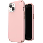 Speck Presidio2 Pro - Case for iPhone 16e / iPhone 15 / iPhone 14 / iPhone 13 (Dahlia Pink / Rose Copper / White) - (150472-3213)