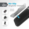 Speck Presidio2 Pro ClickLock & MagSafe - Case for iPhone 15 Pro (Black/Slate Grey/White) - (150446-3205)