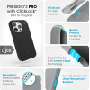 Speck Presidio2 Pro ClickLock & MagSafe - Case for iPhone 15 Pro (Black/Slate Grey/White) - (150446-3205)