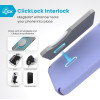Speck Presidio2 Pro ClickLock & MagSafe - Case for iPhone 16 Plus (Future Lavender / Cassis Purple / White) - (150712-3251)