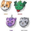 Speck Tagimals - AirTag Case / Holder (Pack of 4) - (150585-1568)
