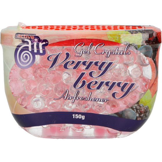 Active Air - Air Freshening Gel Beads / Pearls 150g (Very berry) - (871125254651_BERRY)