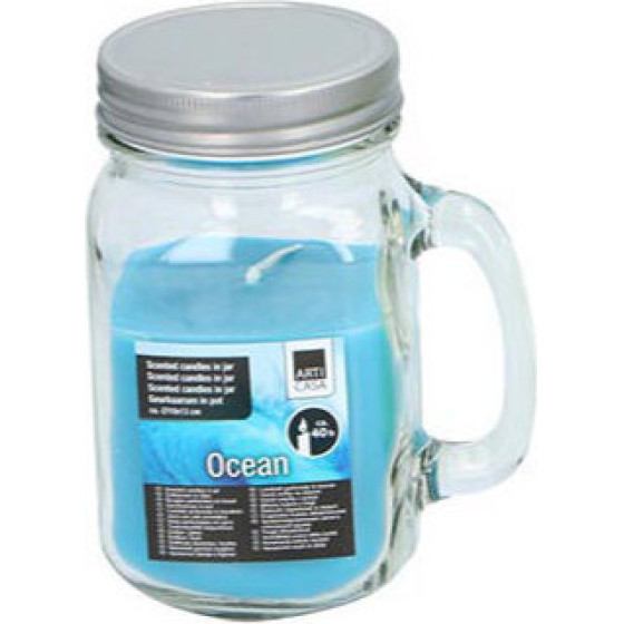 Articasa Arti Casa - Scented Candle In a Jar (Ocean) - (E8711252138749_BLUE)
