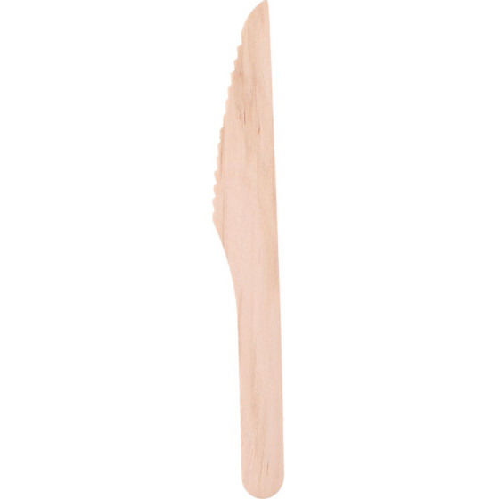 Cuisine Elegance - Disposable Wooden Knives 12 pcs. - (8711252061733)