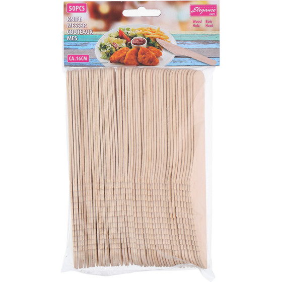 Cuisine Elegance - Knife Wood 50pCs 16,5cm - (8711252171371)